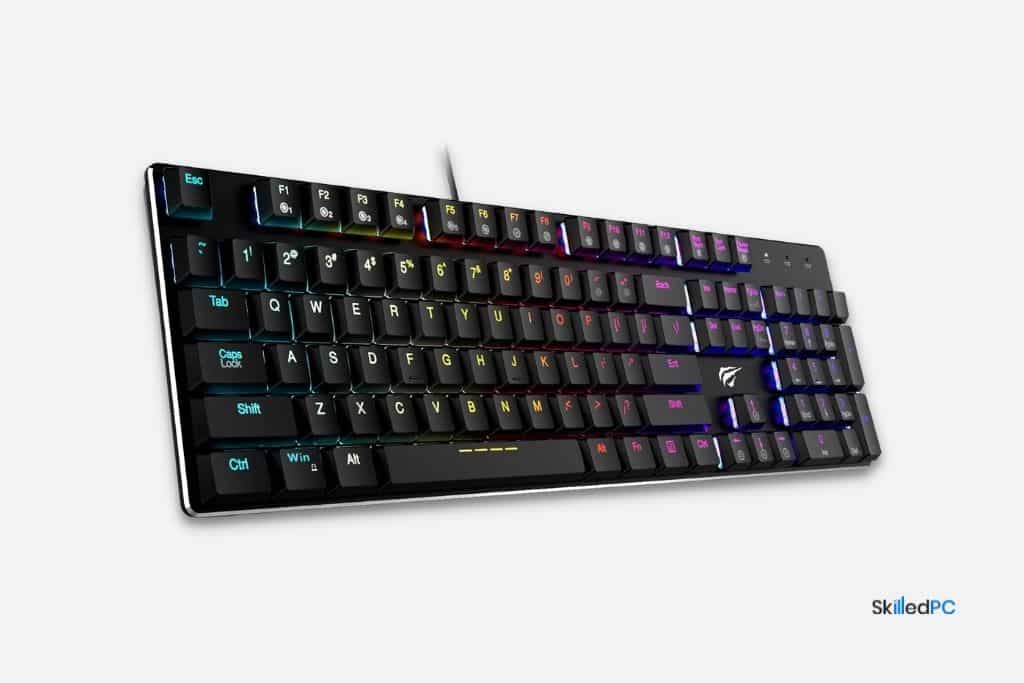 Mechanical Keyboard for Gamers who have long nails.