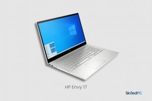 HP Envy Laptop with 17 inch Wide Screen.