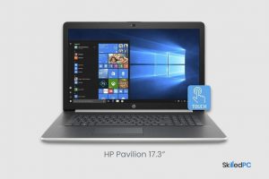 HP Pavilion Business Laptop with 17 inch wide Screen.
