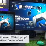 PS5 has Connected with Windows Laptop.