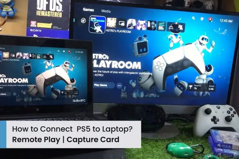 PS5 has Connected with Windows Laptop.