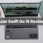 Grey Acer Swift Go 16-inch laptop
